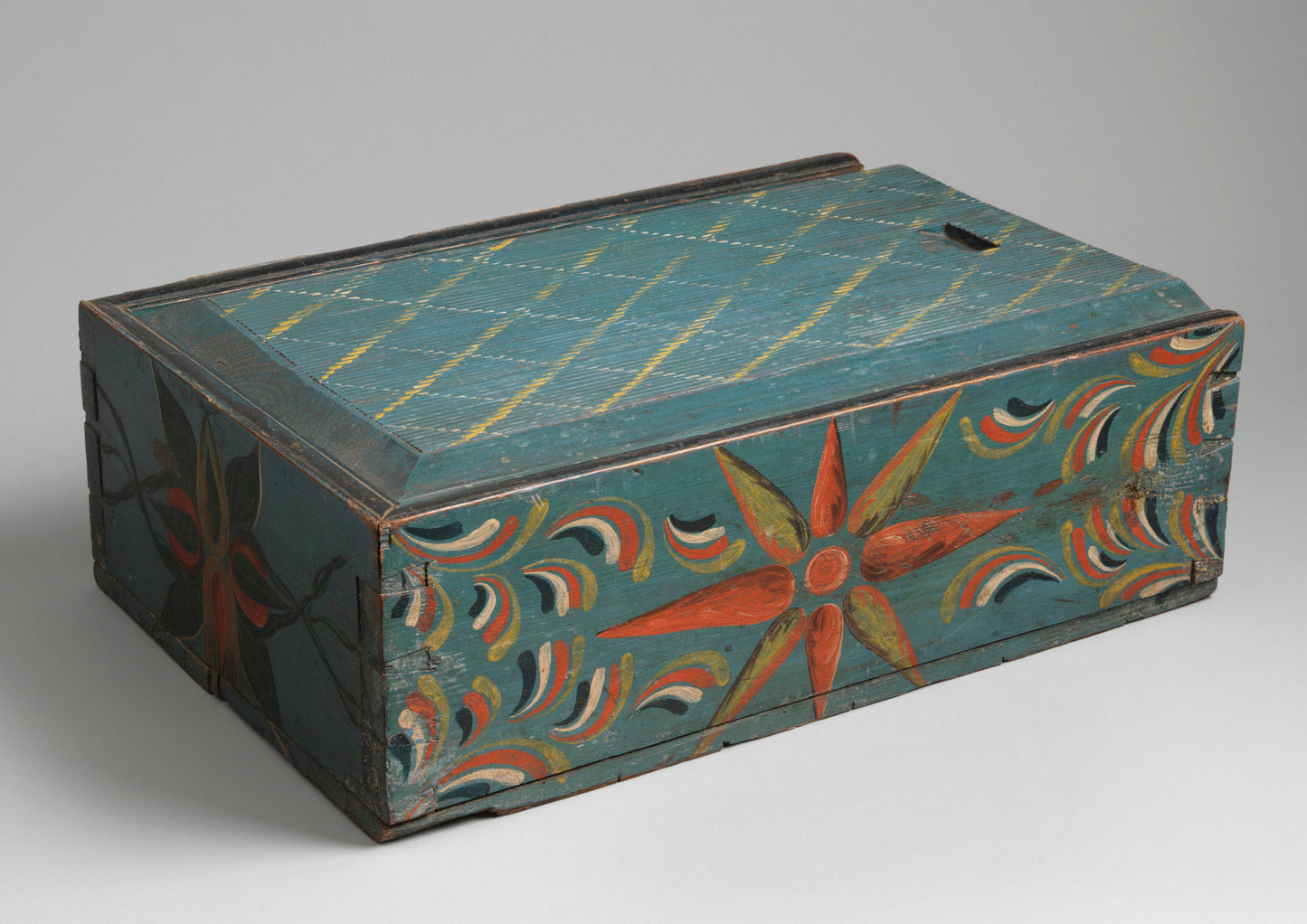 Original Rose Painted Bride's Box.