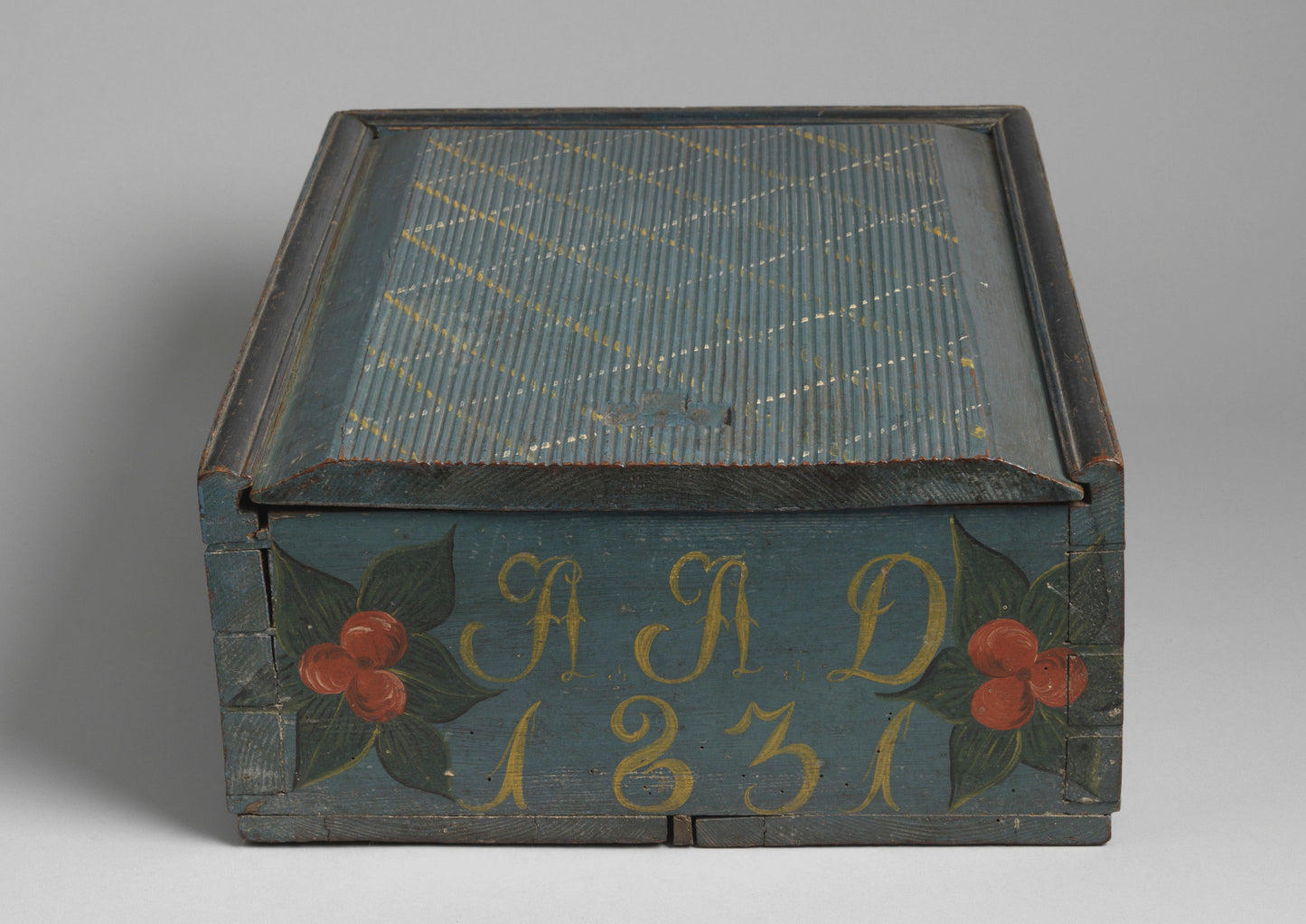 Original Rose Painted Bride's Box.