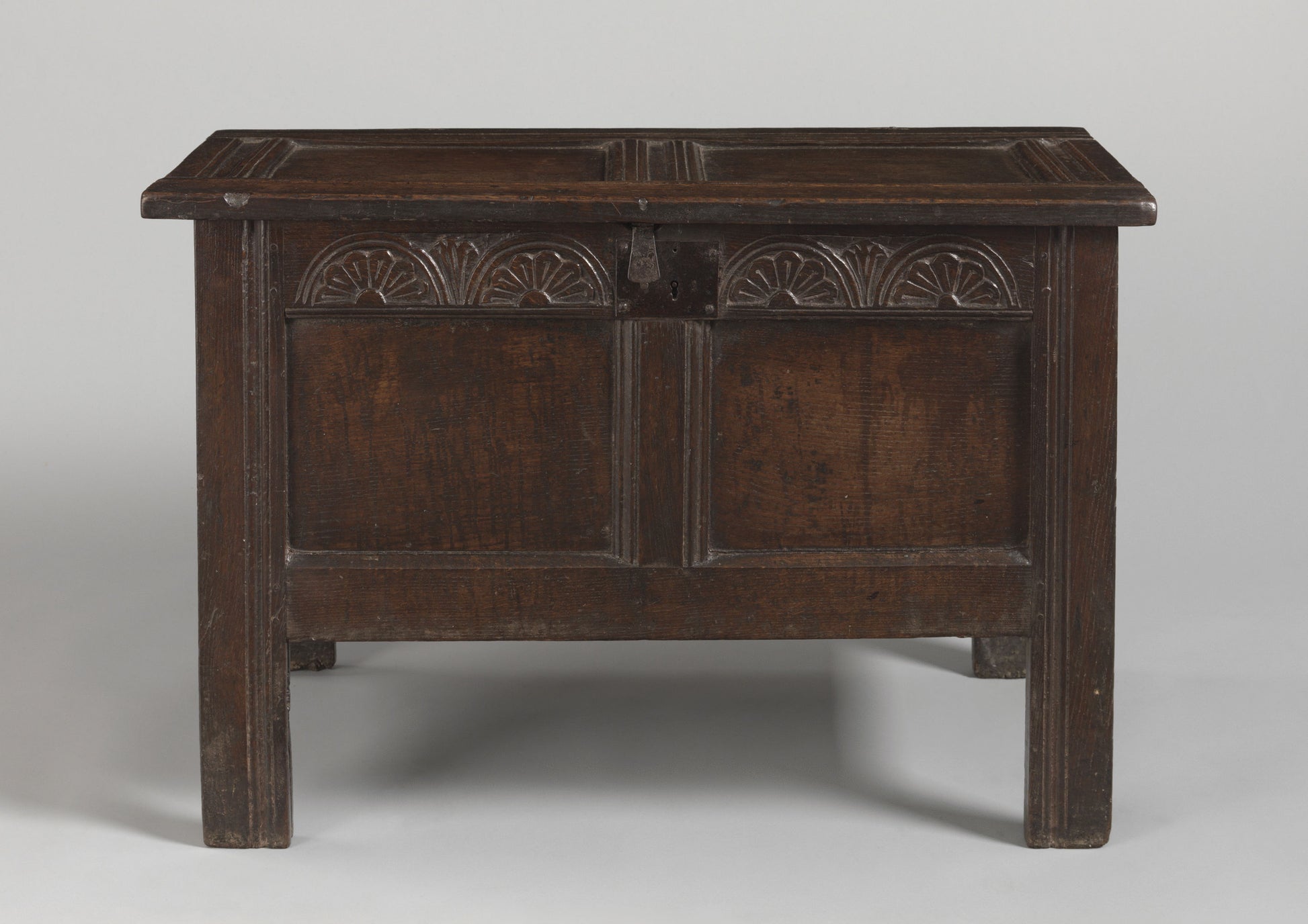 Small Charles II Panelled Chest.