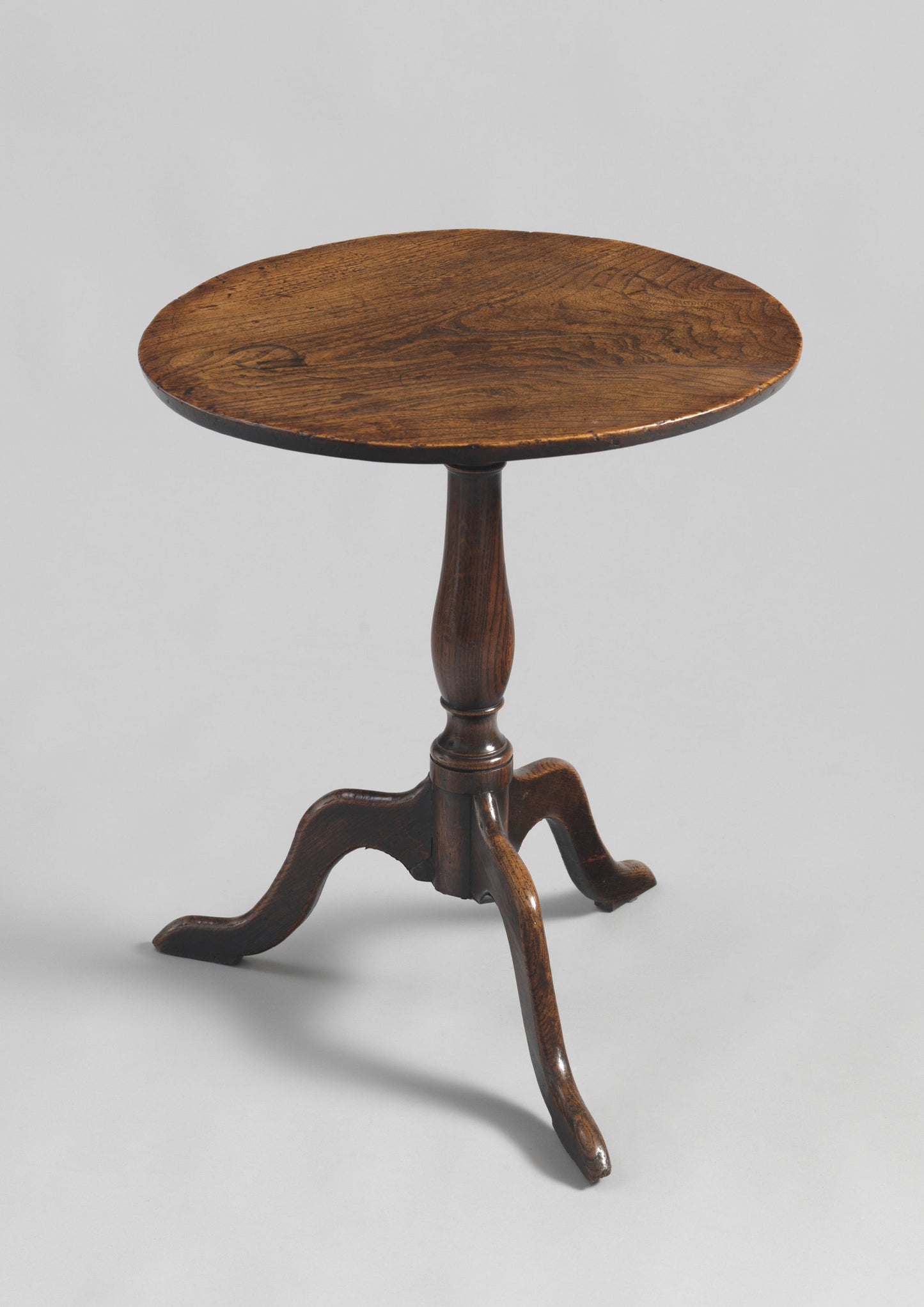 Provincial Georgian Single Plank Top Tripod Wine Table