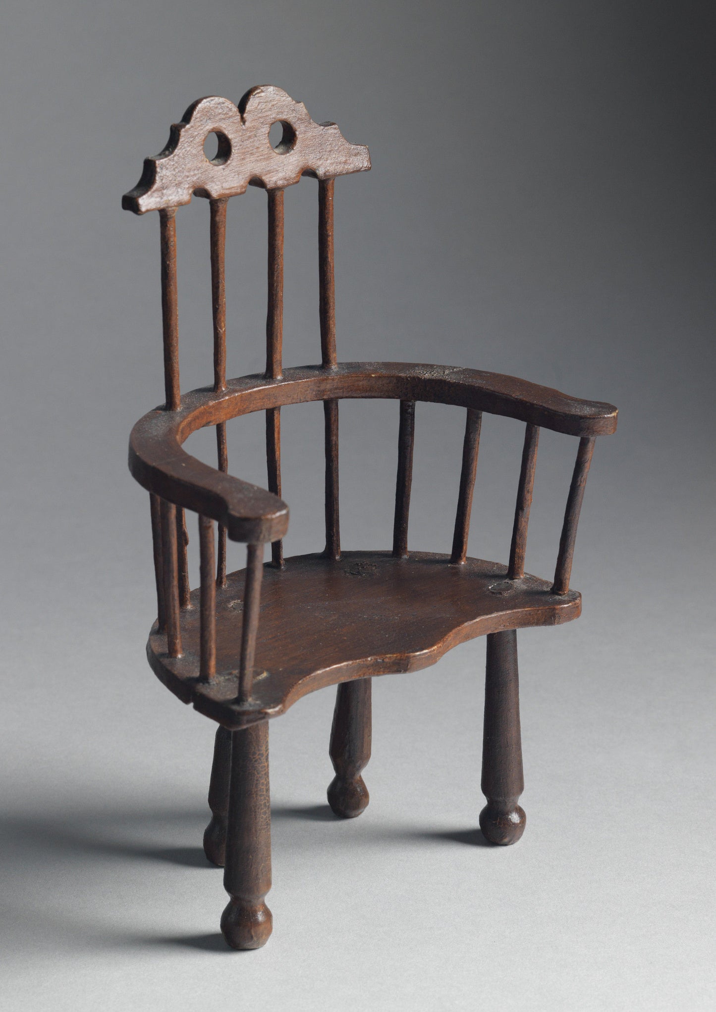 Unique Miniature Windsor Comb Back Chair