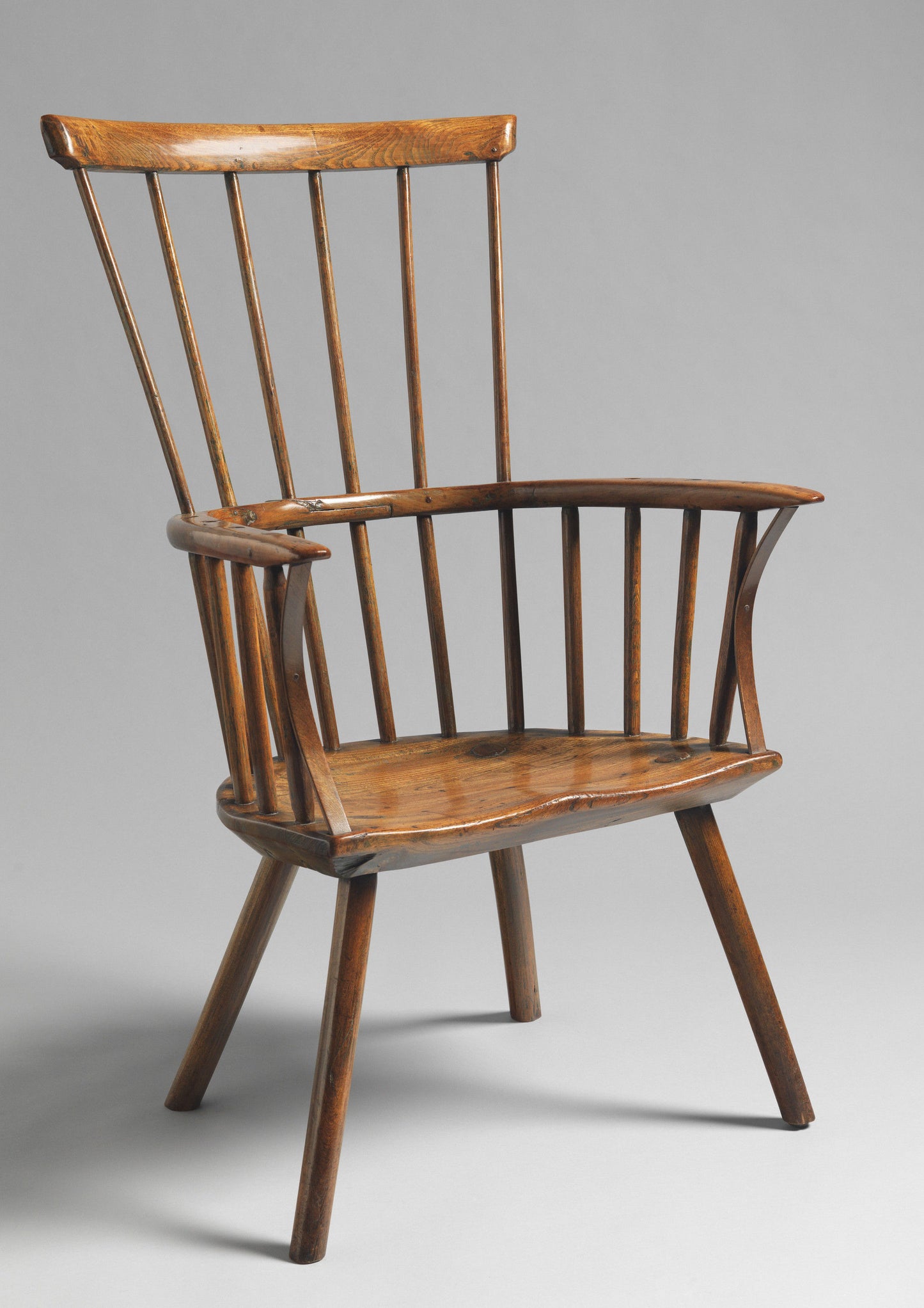 Primitive Comb Backed Windsor Armchair