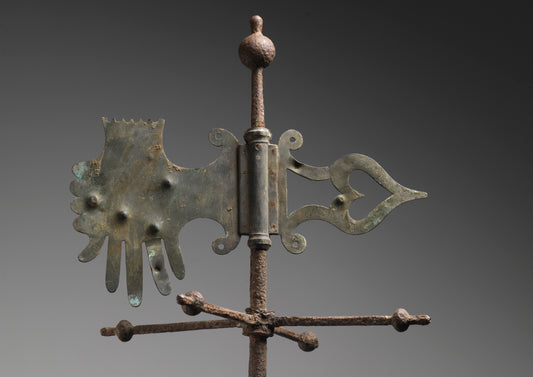 Rare Early 'Hand and Glove' Weathervane