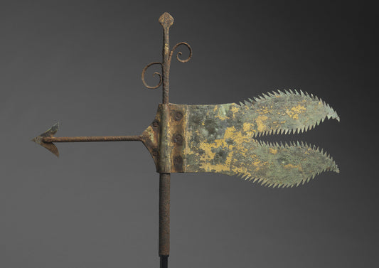 Stylized Banner Form Weathervane