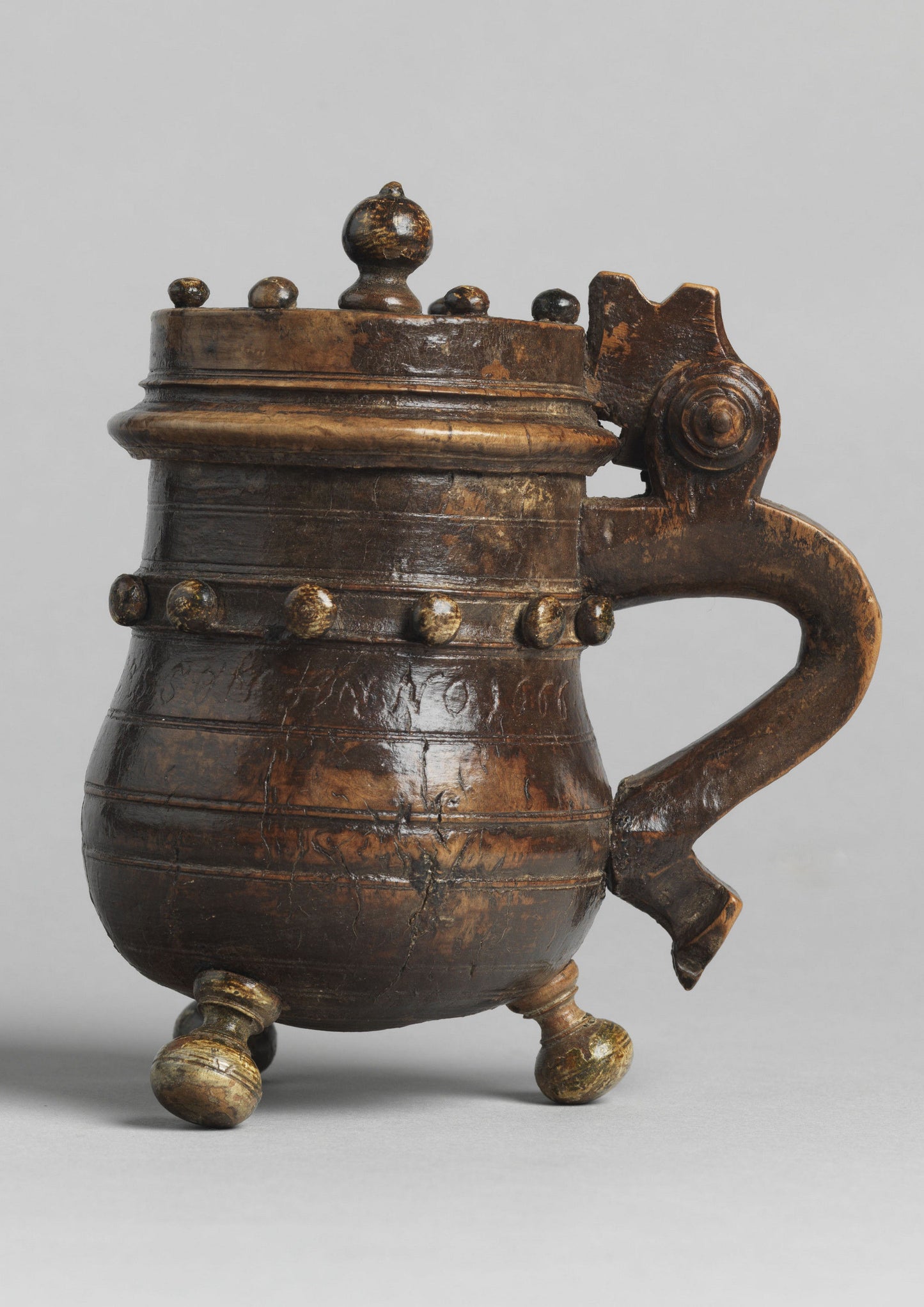 Rare Early Ceremonial Tankard of Diminutive Proportions