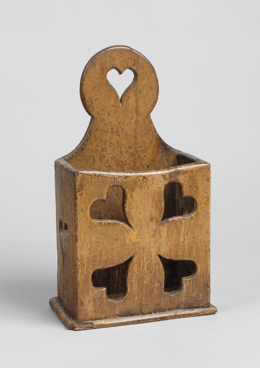 Graphic Folk Art Love Token Candlebox