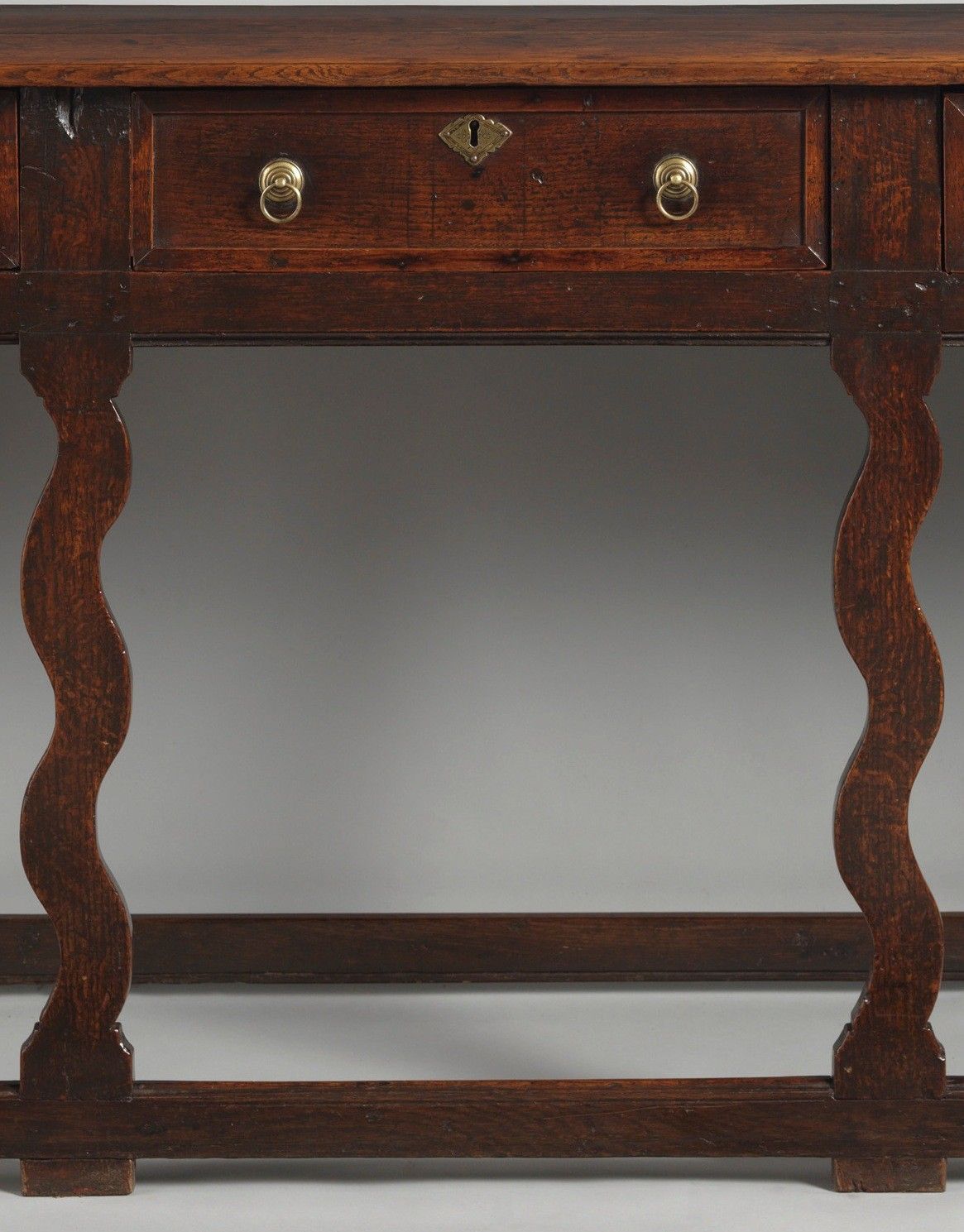 Rare Early Silhouette Leg Serving Dresser