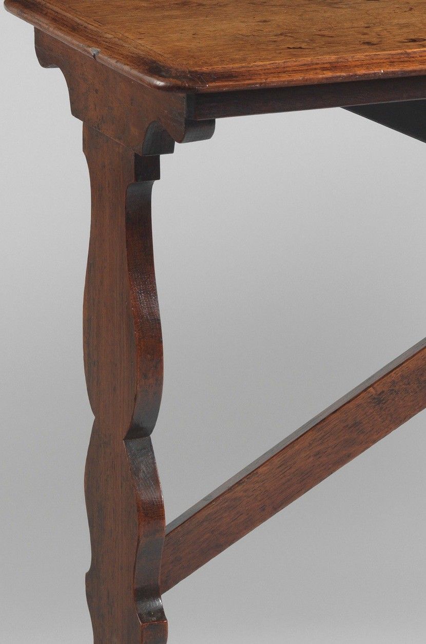 Diminutive Trestle Ended Tavern Table