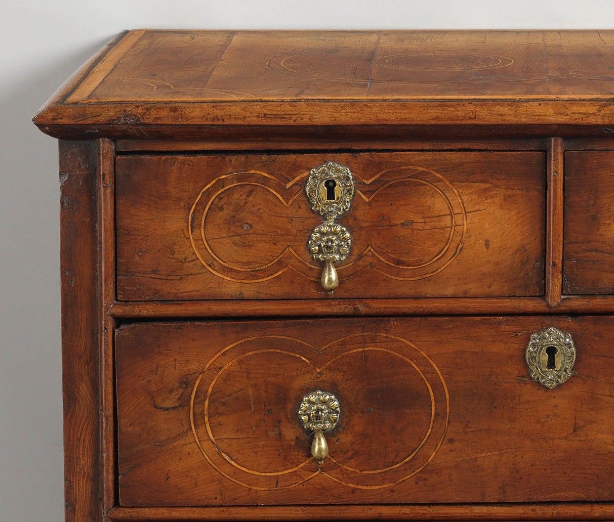 Delightful Small Queen Anne Period Chest of Drawers