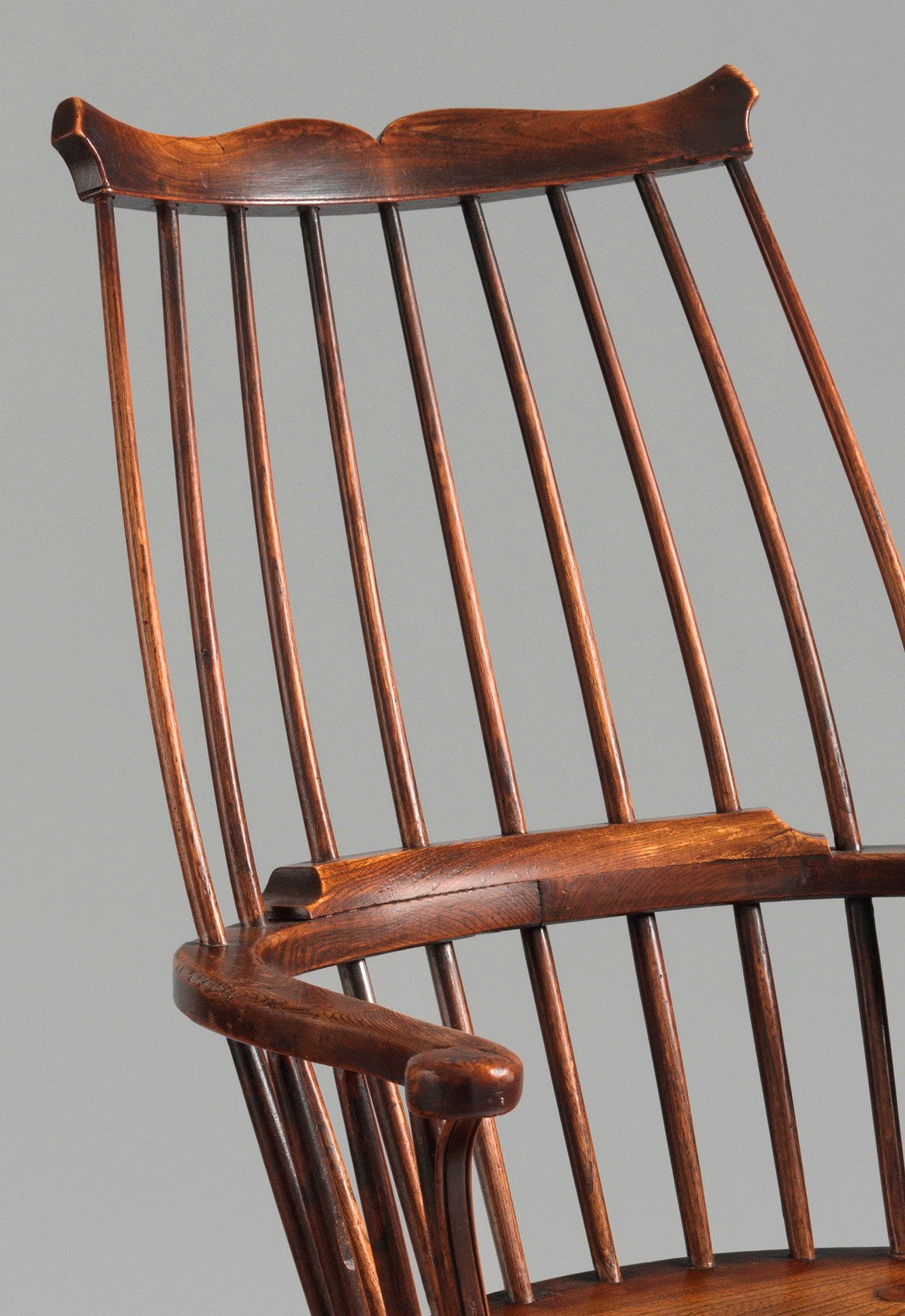 'Lobster Pot'' Form Windsor Comb Back Chair