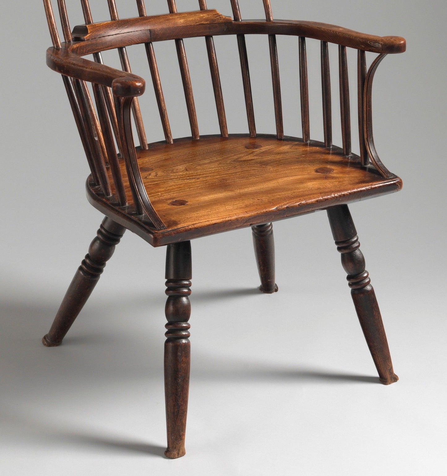 'Lobster Pot'' Form Windsor Comb Back Chair