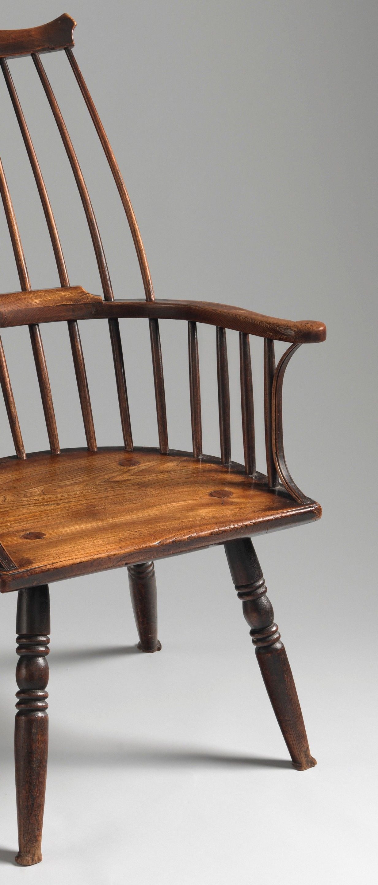 'Lobster Pot'' Form Windsor Comb Back Chair