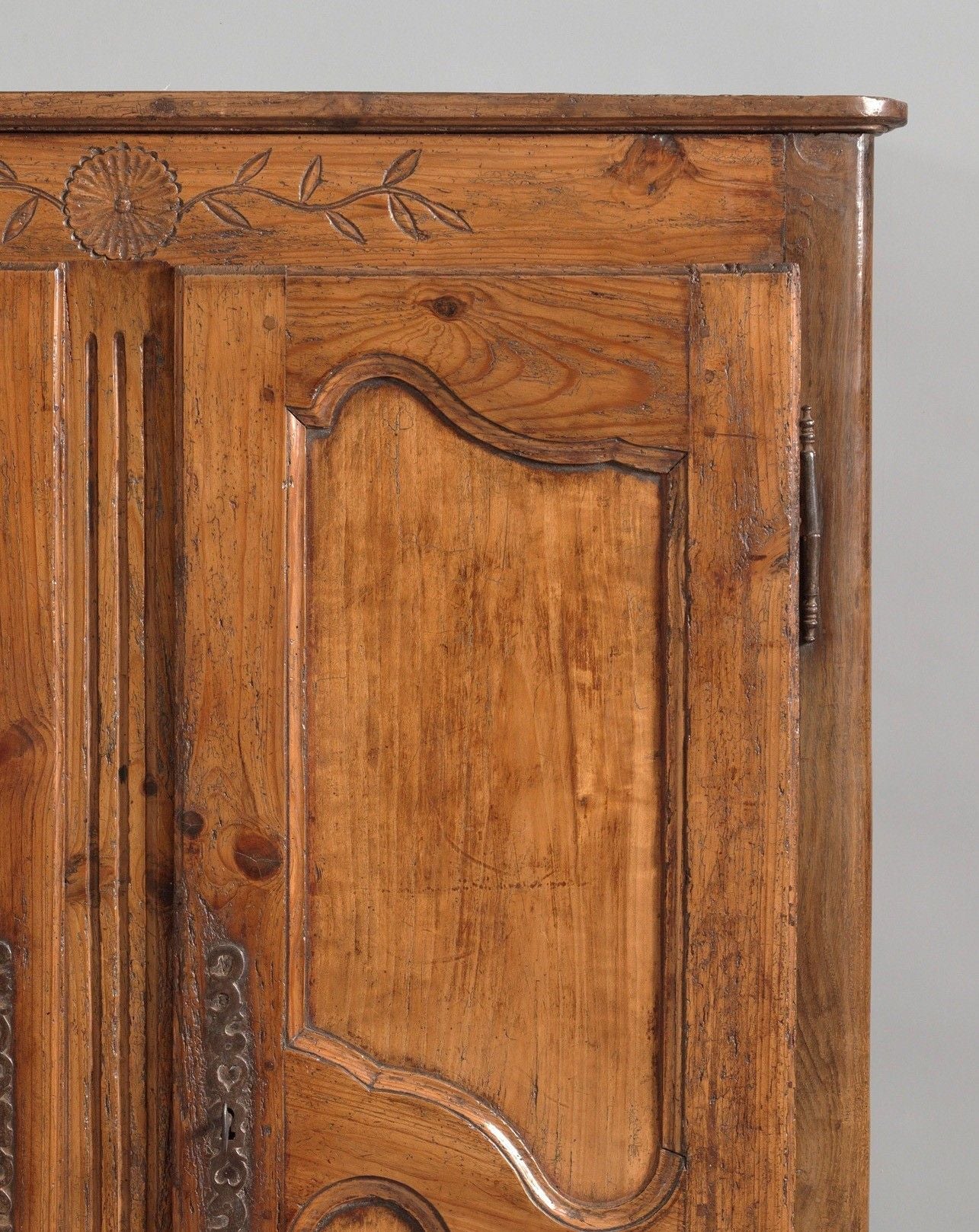 Rare Small Louis XV Provincial Armoire.