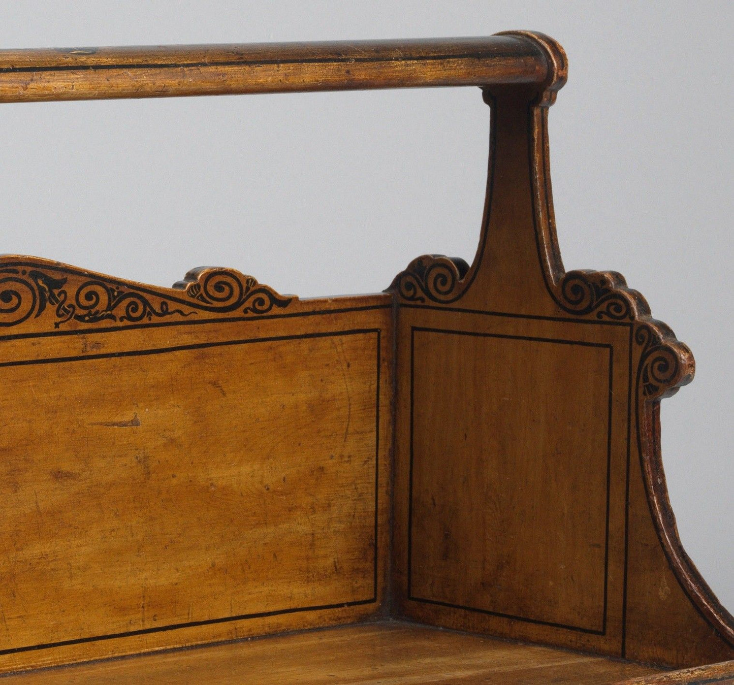 Unusual Regency Period Portable Book Caddy