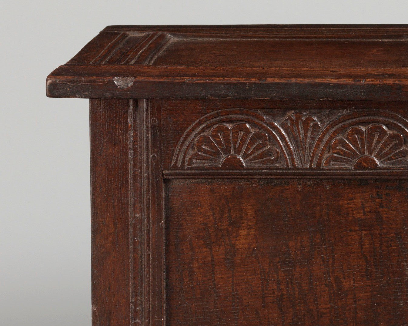 Small Charles II Panelled Chest.