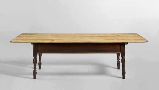 Unusual Large Farmhouse Dining Table