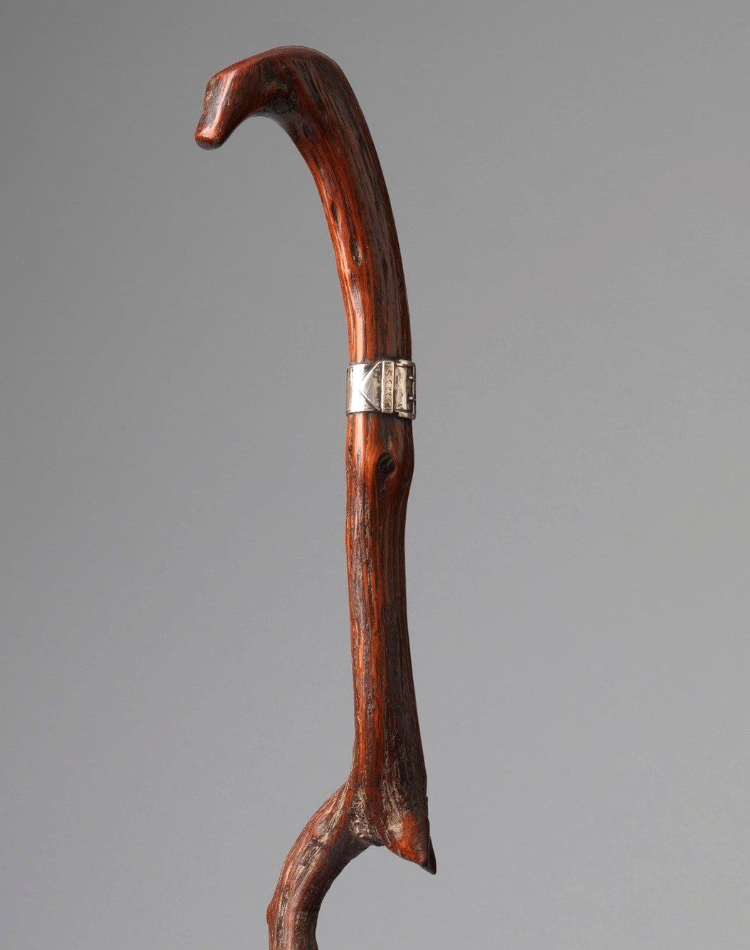 Rare 'Crooked' Folk Art Walking Stick