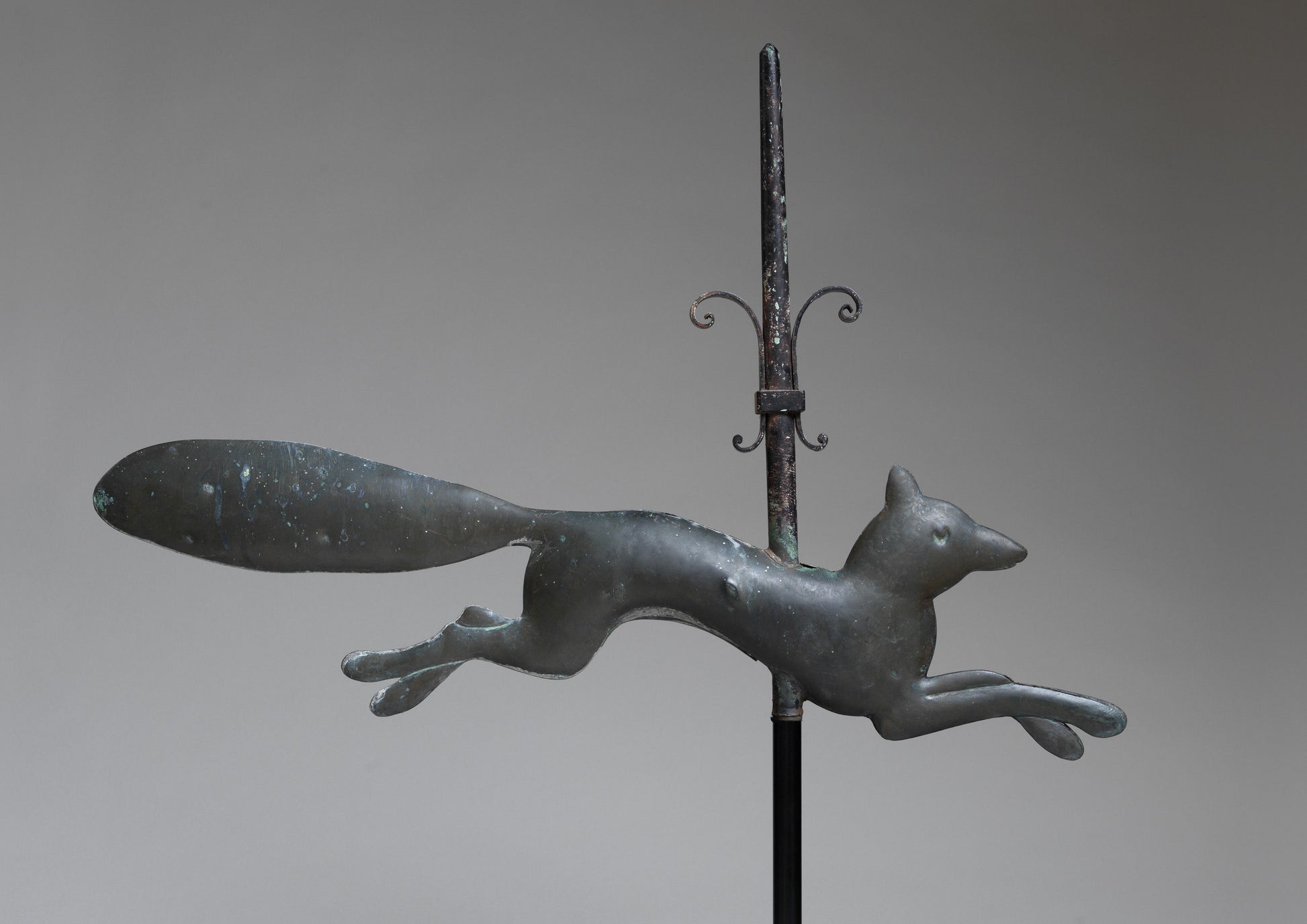 Full Bodied Running Fox Weathervane