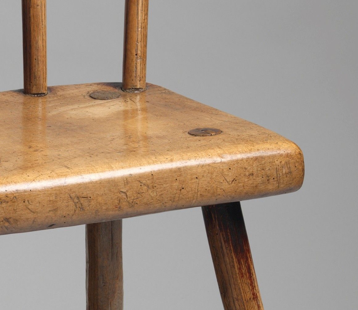 Fine Windsor 'Dairy' Back Stool