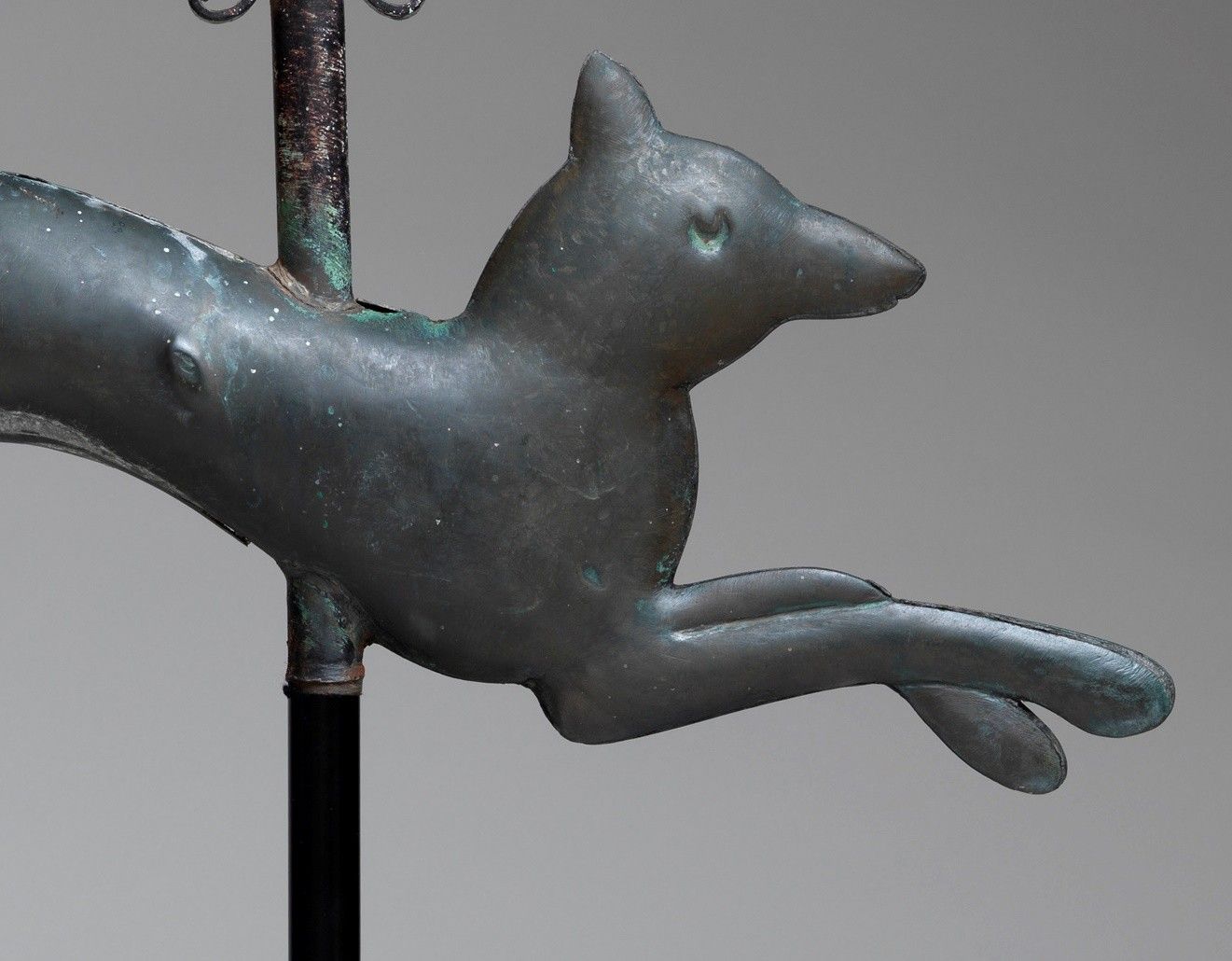 Full Bodied Running Fox Weathervane