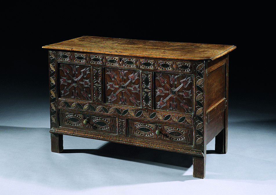 Traditional Dorset Vernacular Dowry Chest