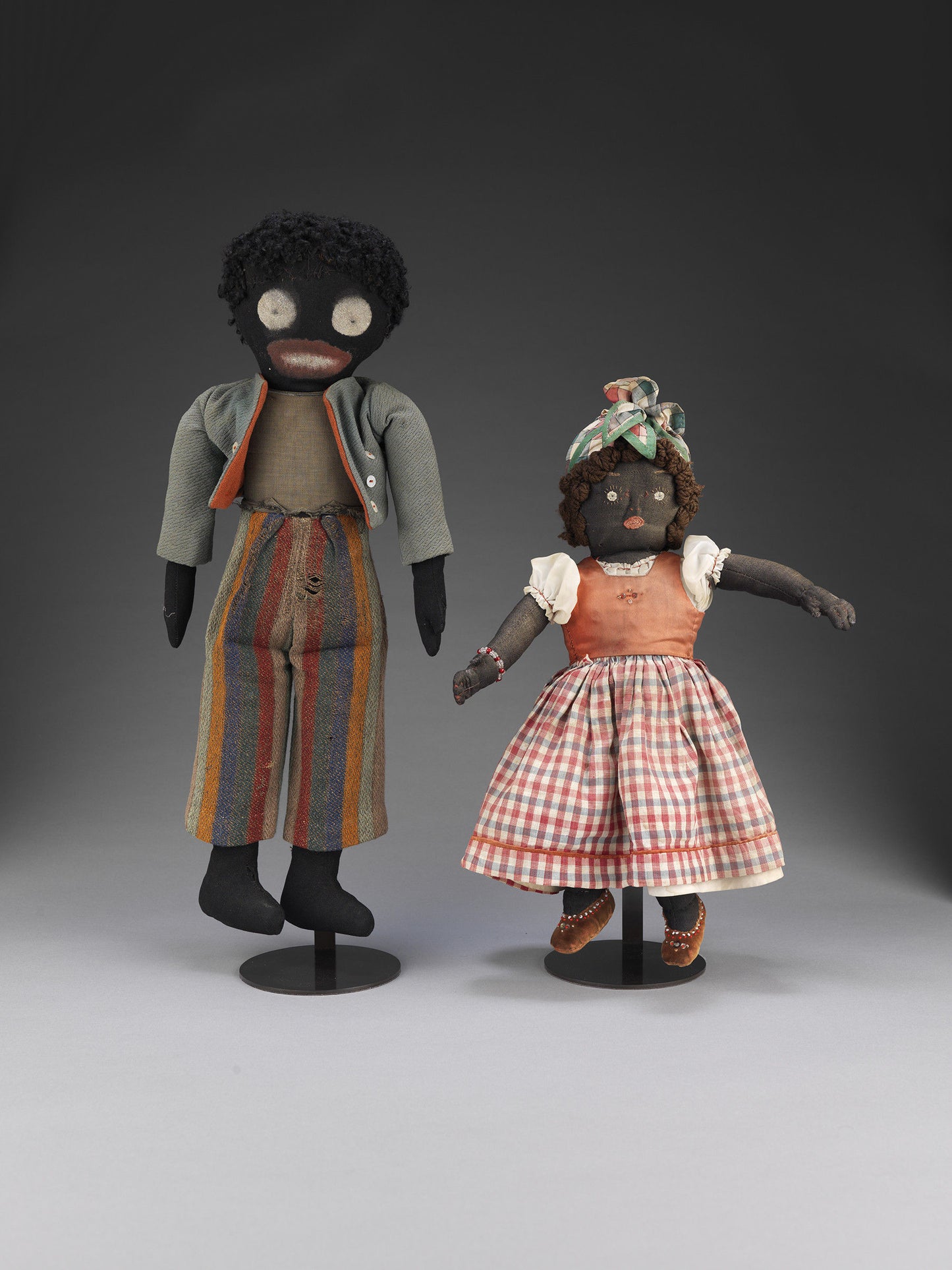 Two Folk Art Dolls