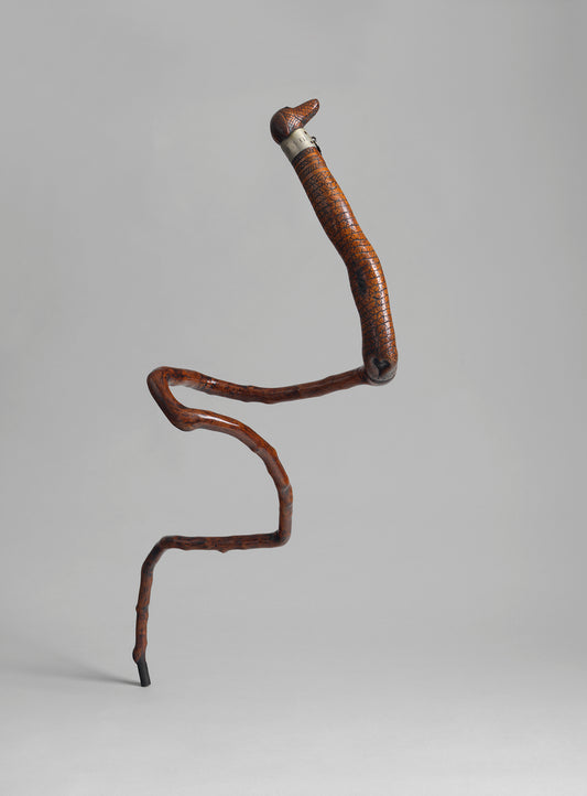 Remarkable Folk Art Walking Stick